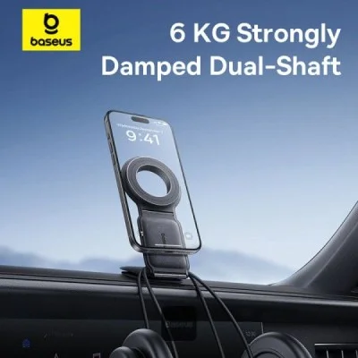 Baseus Primetrip Series C02 Mega Magnetic Car Mount Stick-On Version Os - Black